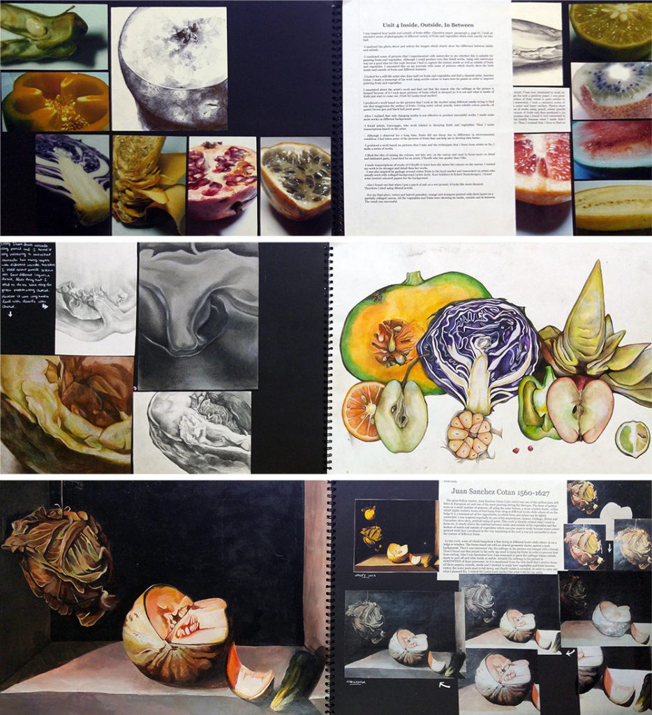 A Level Art still life