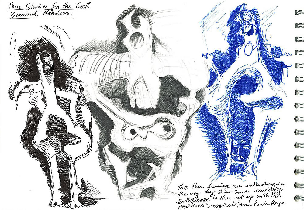 Bernard Meadows artist study