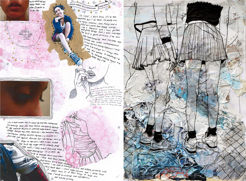 Figure drawing sketchbook