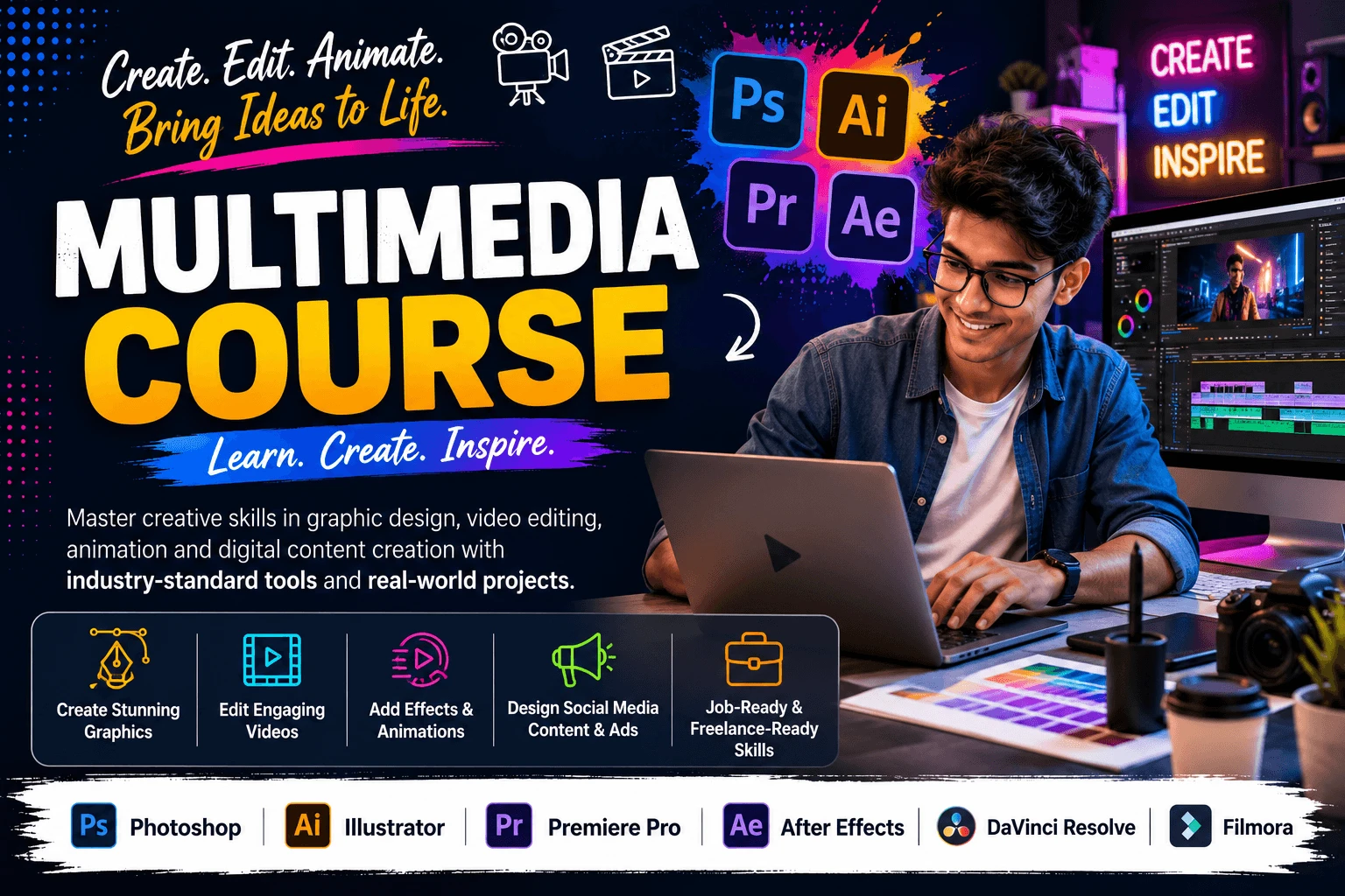 Multimedia Diploma Course in Jorhat